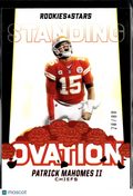 Patrick Mahomes II 2021 Rookies & Stars Standing Ovation 28/80 KC Chiefs