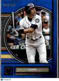 Ichiro 2025 Topps Museum Collection BLUE 89/150 Seattle Mariners