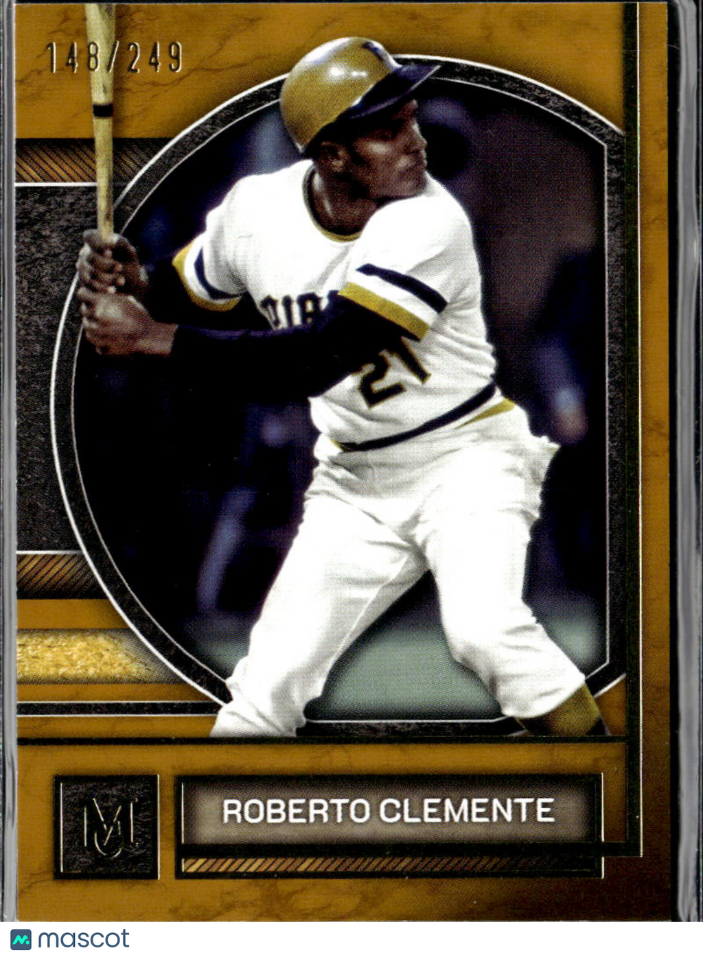 Roberto Clemente 2025 Topps Museum Collection GOLD 148/249 Pittsburgh Pirates