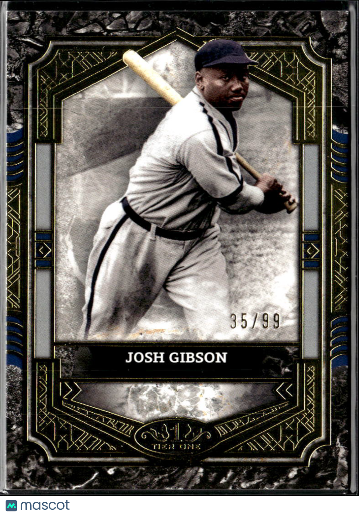 Josh Gibson 2025 Topps Tier One Card 35/99 Homestead Grays