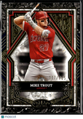 Mike Trout 2025 Topps Tier One Card 117/125 Los Angeles Angels