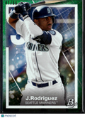 Julio Rodriguez 2021 Bowman Platinum Green RC 47/99 Seattle Mariners