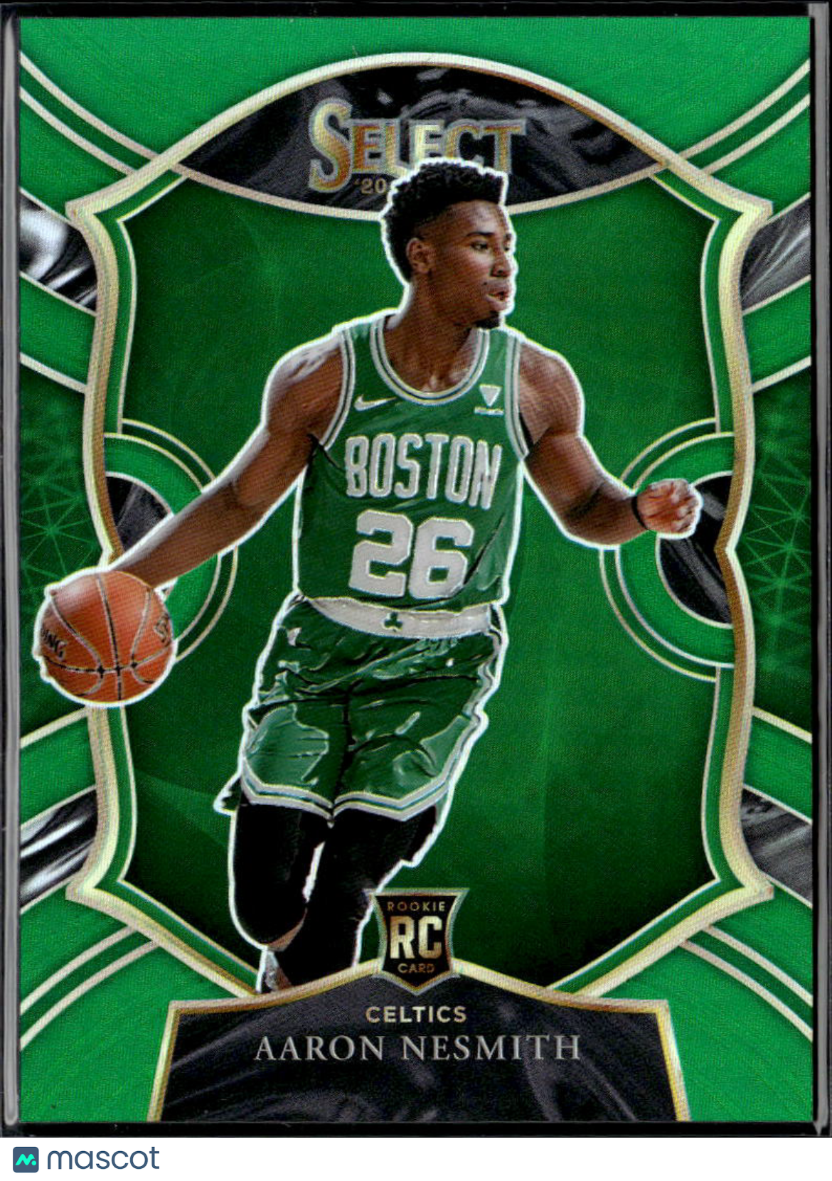 Aaron Nesmith 2020-21 Select Green Emerald Prizm RC Rookie 1/5 Boston Celtics