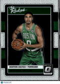 Jayson Tatum 2017-18 Optic The Rookies RC Boston Celtics