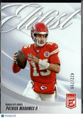 Patrick Mahomes II 2025 Elite Elitist Insert 422/799 Kansas City Chiefs