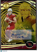 Clayton Tune 2024 Illusions GOLD RC Auto Autograph 22/25 Arizona Cardinals