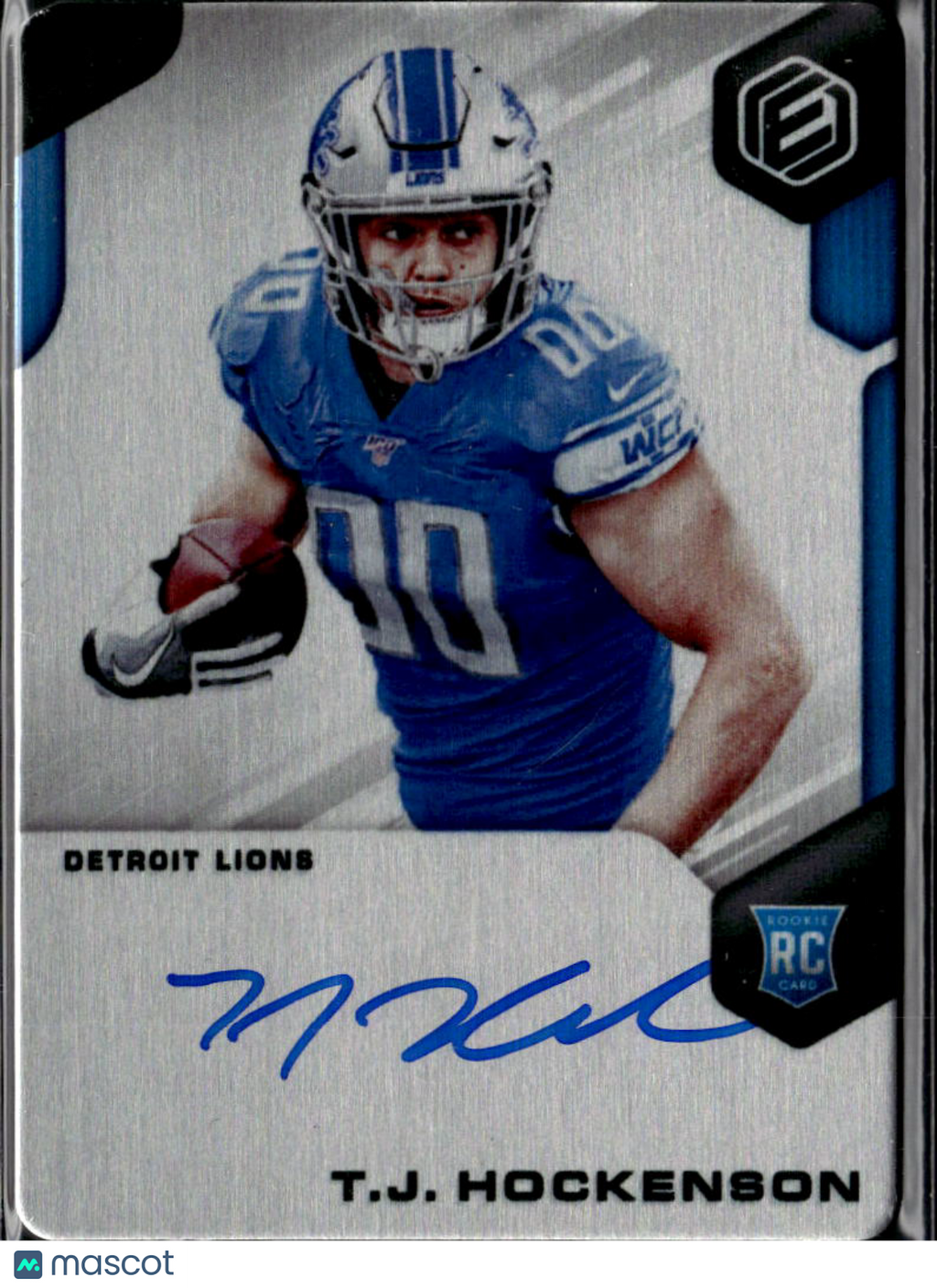 T.J. Hockenson 2019  Elements Auto Autograph RC 97/125 Detroit Lions
