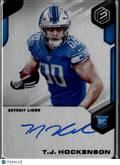 T.J. Hockenson 2019  Elements Auto Autograph RC 97/125 Detroit Lions