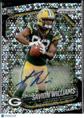 Savion Williams 2025 Prizm Auto Autograph Disco Prizm RC Green Bay Packers