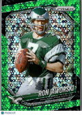 Ron Jaworski 2025 Prizm Green Disco Prizm 5/10 Philadelphia Eagles
