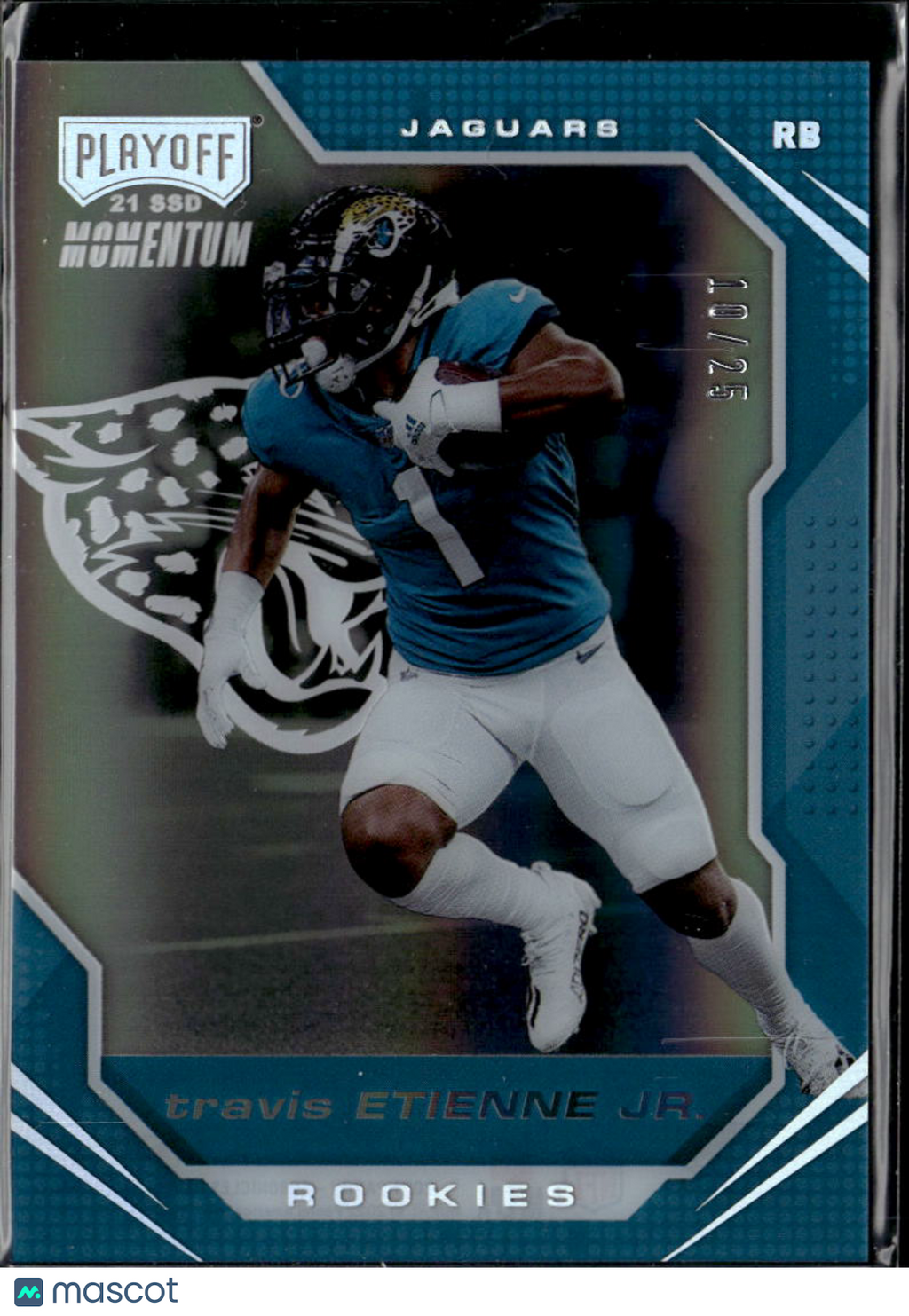 Travis Etienne Jr. 2022 Chronicles Playoff Momentum Rookie 10/25 Jaguars