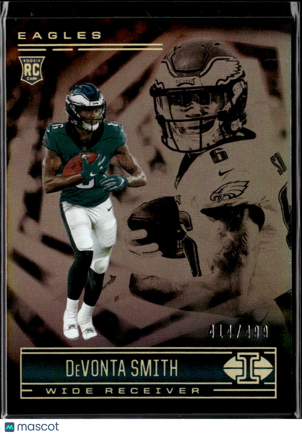 DeVonta Smith 2021 Illusions Bronze Rookie RC 414/499 Philadelphia Eagles