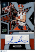 Luke Altmyer 2025 Prizm Draft Auto Autograph Silver RC Rookie Illinois