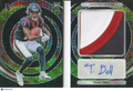 Tank Dell 2023 Spectra Auto Autograph Patch Booklet RC 12/15 Houston Texans