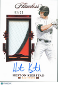 Heston Kjerstad 2021 Flawless Auto Autograph Patch 3/20 Baltimore Orioles