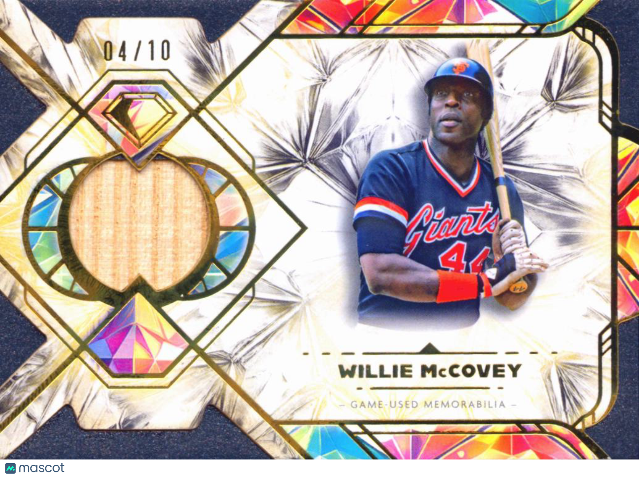 Willie McCovey 2025 Topps Diamond Icons Single Relic /10 San Francisco Giants