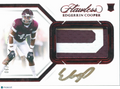 Edgerrin Cooper 2024 Flawless Auto Autograph Patch RC 6/20 Texas A&M Aggies