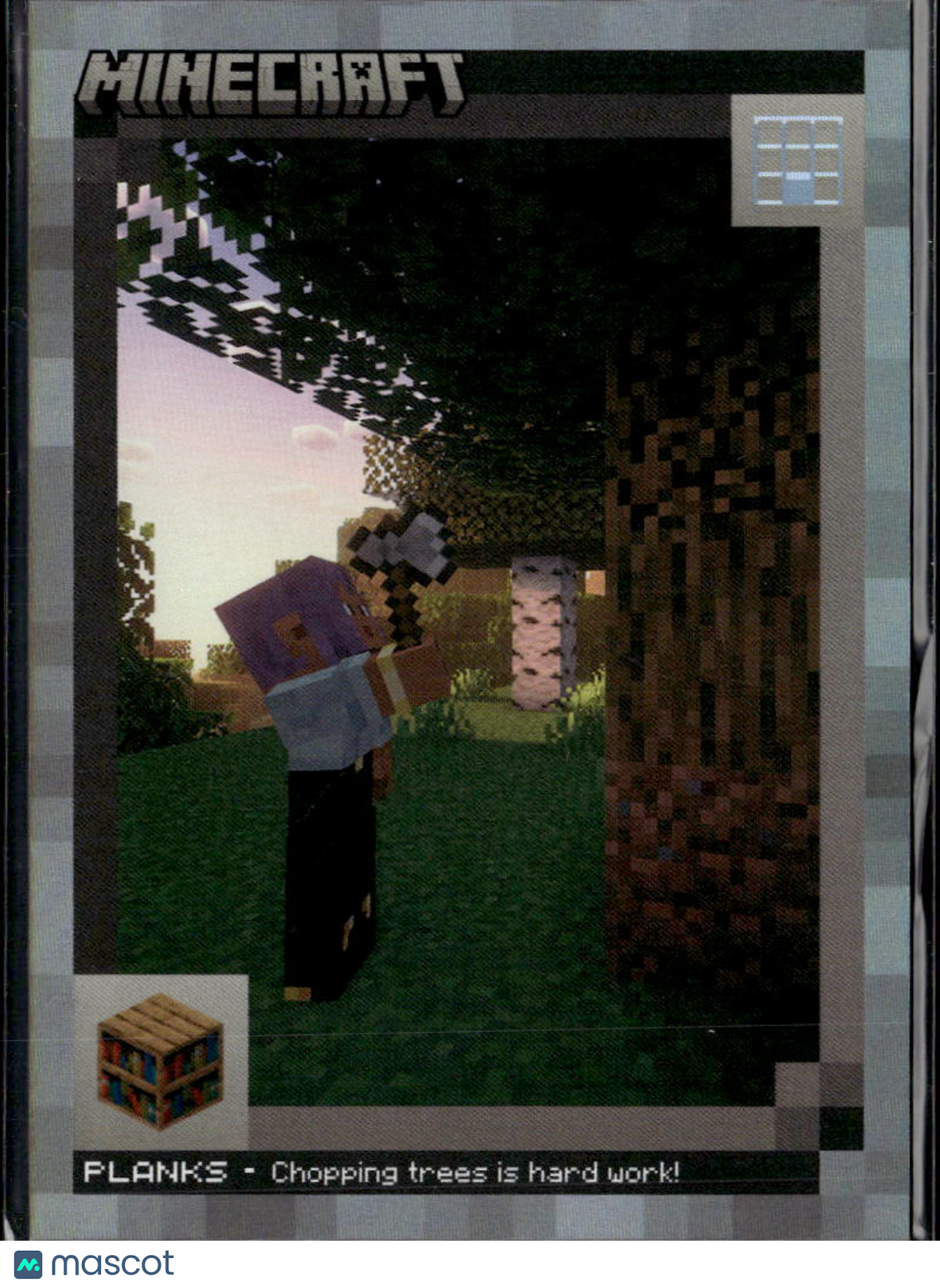 Planks 2024 Minecraft Crafting Chronicles 180/475 Bookshelf Ingredient #8 #107