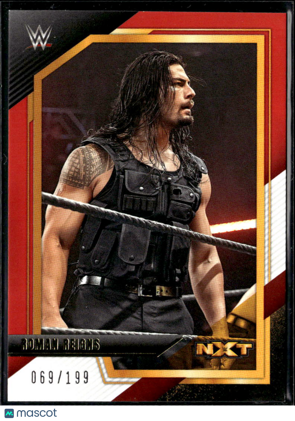 Roman Reigns 2022 Panini NXT WWE Red /199 NXT
