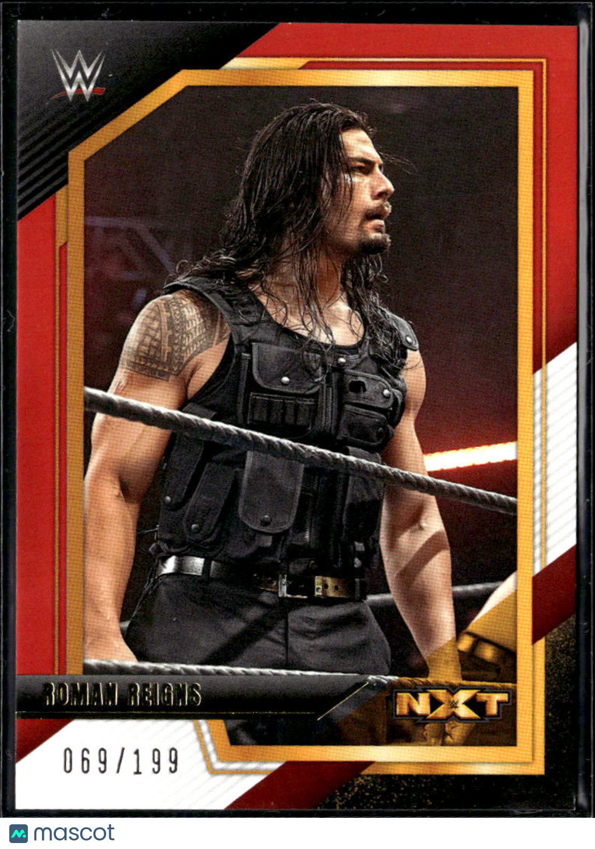 Roman Reigns 2022 Panini NXT WWE Red /199 NXT