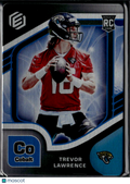 Trevor Lawrence 2021 Panini Elements Cobalt RC /27 Jacksonville Jaguars