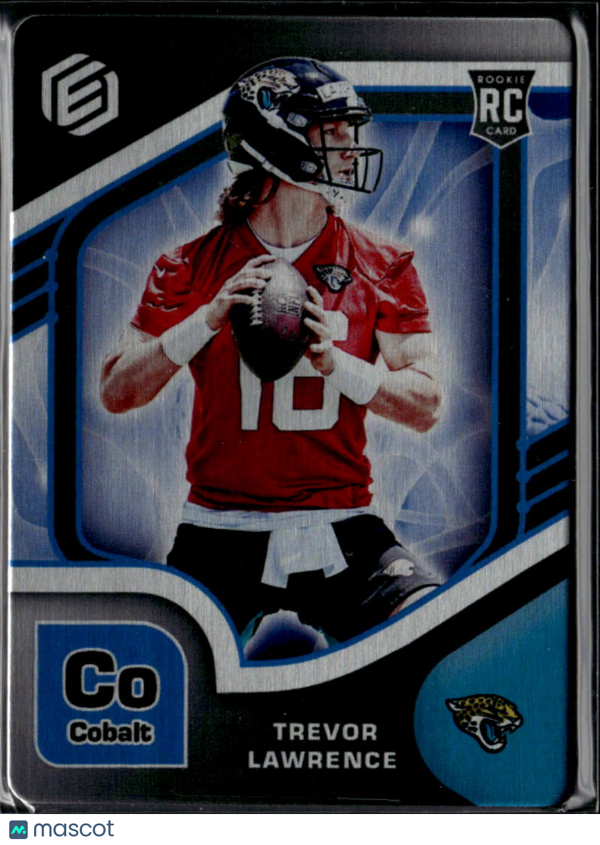 Trevor Lawrence 2021 Panini Elements Cobalt RC /27 Jacksonville Jaguars