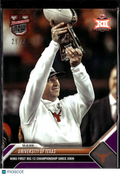 Steve Sarkisian 2023 Bowman Now University Purple /25 Texas Longhorns