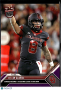Dillon Gabriel 2023 Bowman Now Purple /25 Oklahoma Sooners