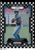 Hendon Hooker 2023 Panini Prizm RC Black And White Checkerboard Detroit Lions