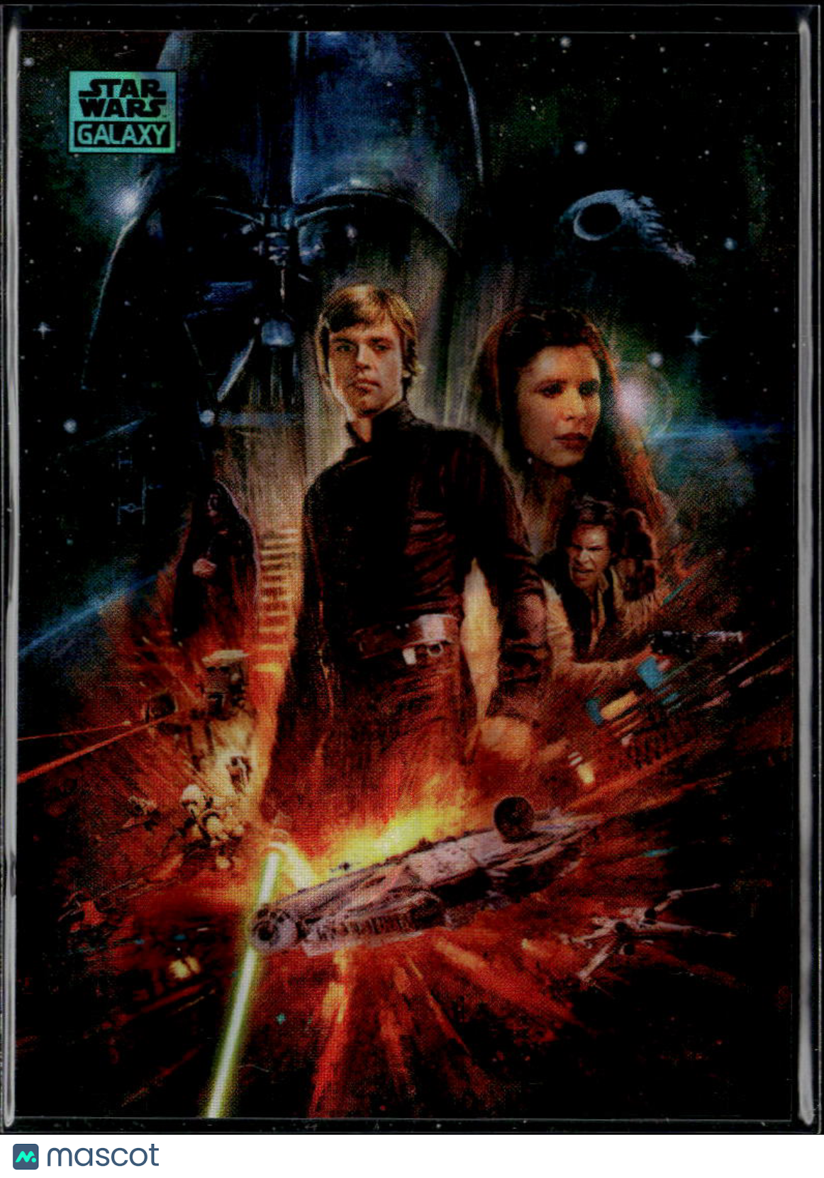 The Destiny of a Jedi 2018 Topps Star Wars Galaxy Aqua Refractor 161/175