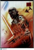 The First Order 2021 Topps Star Wars Galaxy Chrome Pink Lava Refractor 47/250