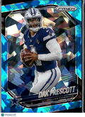 Dak Prescott 2025 Prizm Blue Ice Prizm 39/99 #57 Dallas Cowboys