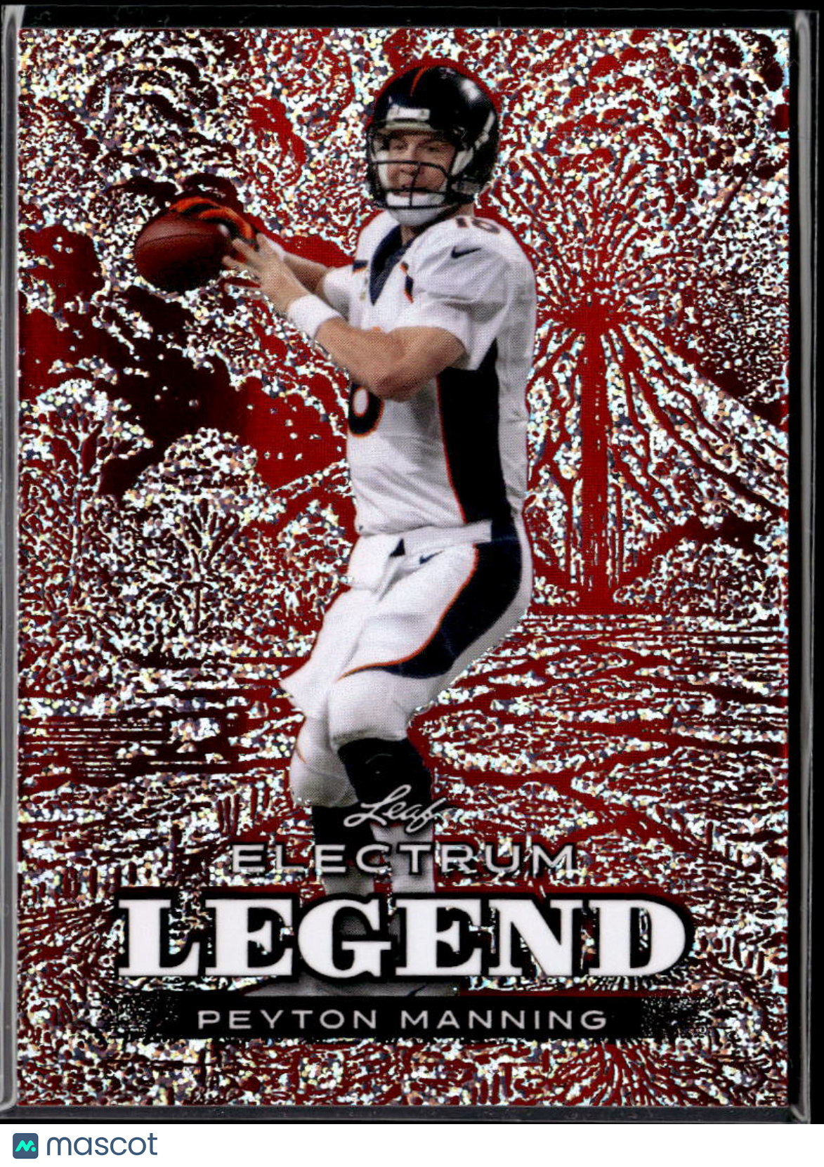 Peyton Manning 2024 Leaf Electrum Legend RED 2/2 Denver Broncos