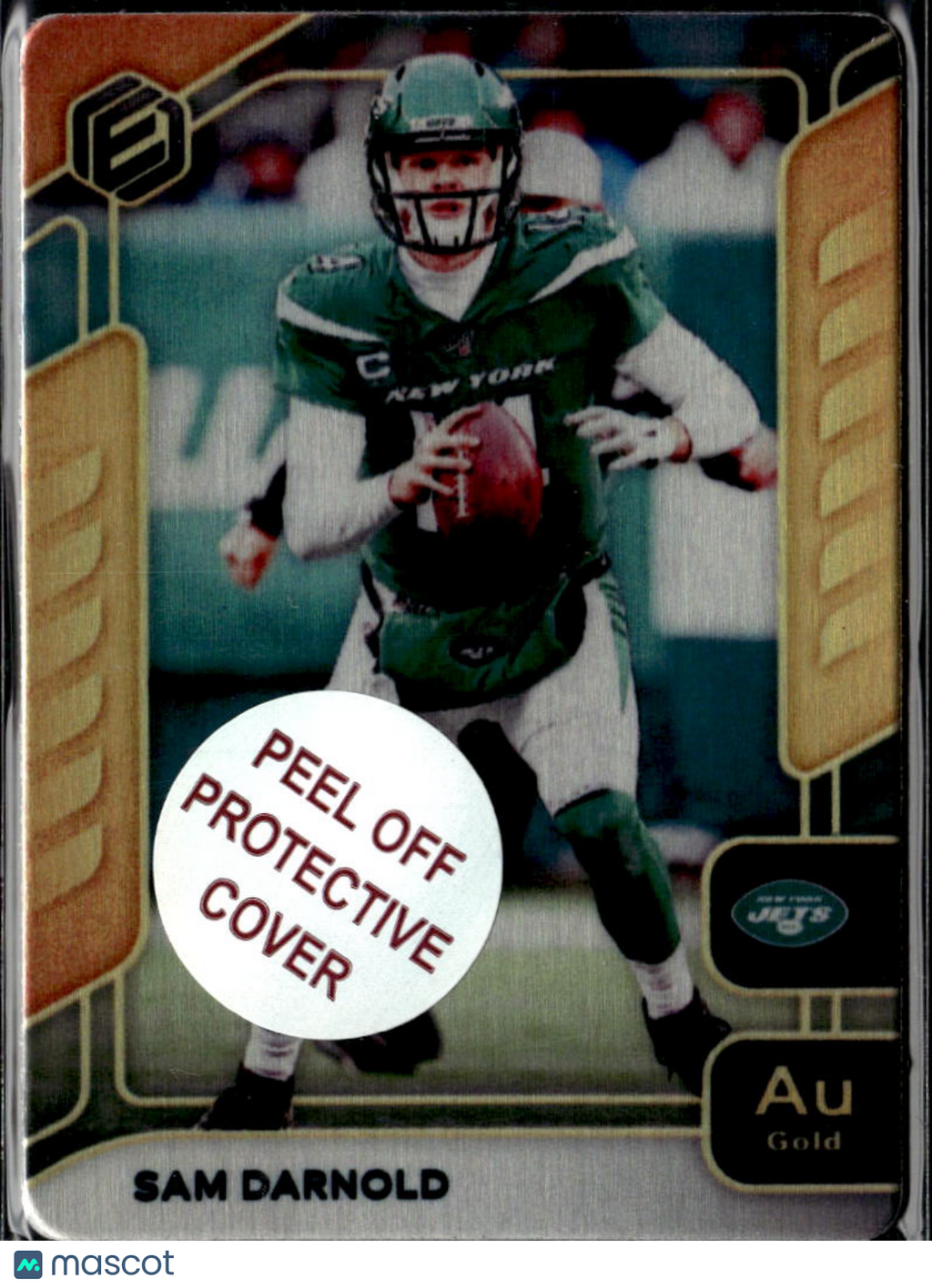 Sam Darnold 2020 Elements Gold Metal Card 56/79 New York Jets