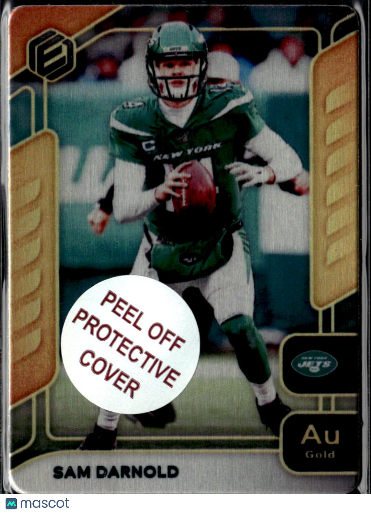 Sam Darnold 2020 Elements Gold Metal Card 56/79 New York Jets