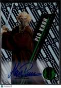 Alan Ruscoe as Plo Koon 2014 Topps Star Wars Chrome High-Tek Auto Autograph