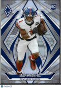 Malik Nabers 2025 Phoenix Team Logo Rookie RC 172/299 New York Giants