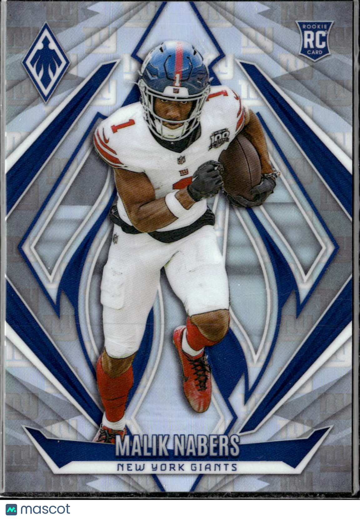Malik Nabers 2025 Phoenix Team Logo Rookie RC 172/299 New York Giants