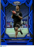 Isaiah Likely 2022 Certified Mirror Blue Rookie RC 26/75 Baltimore Ravens