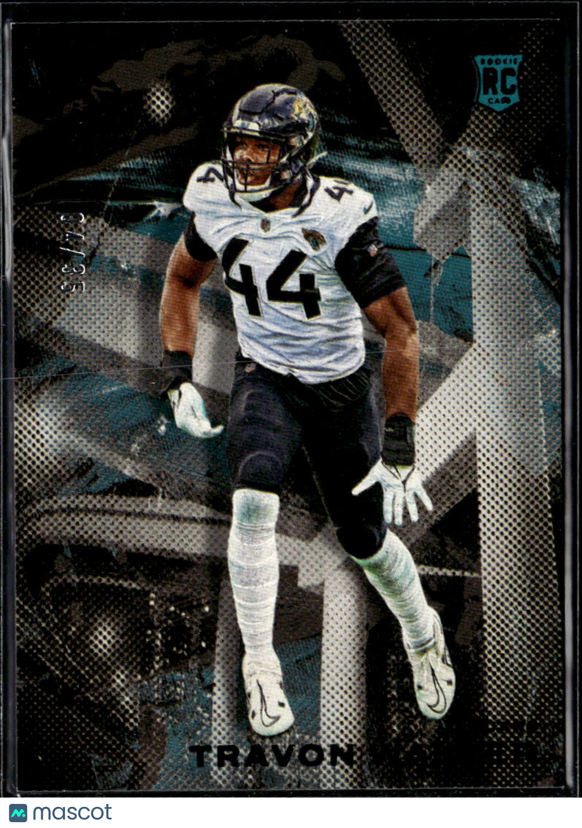 Travon Walker 2023  Chronicles Gridiron Kings Black SSP Rookie 4/35 Jaguars