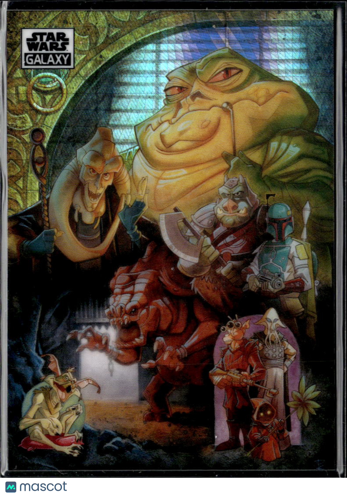 In The court of the Evil Hutt 2018 Topps Star Wars Galaxy Prism 6/75