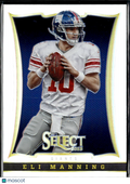 Eli Manning 2013 Select Silver Prizm New York Giants