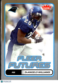 DeAngelo Williams 2006 Fleer Fleer Futures GOLD SSP RC Rookie Memphis Panthers