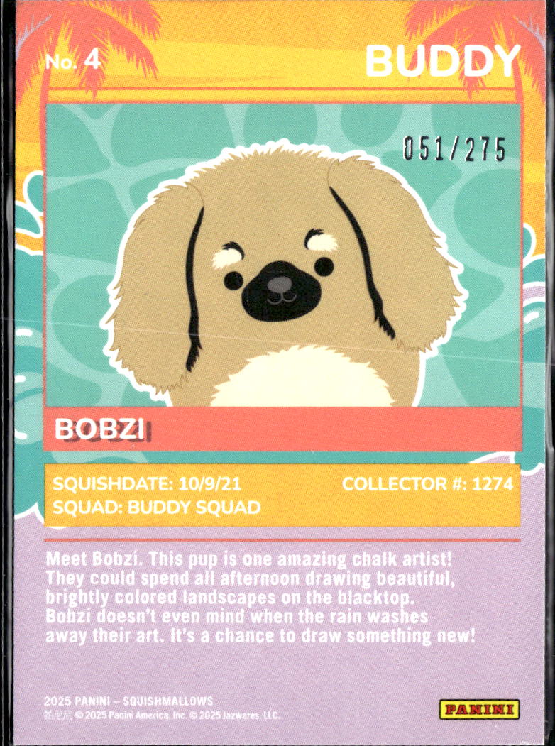 2025 Panini Squishmallows Buddy Buddy Squad 051/275 #4