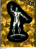 Silver Surfer 2025 Topps Marvel Comic Book Heroes GOLD Ice 91/125 #50