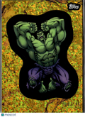 Hulk 2025 Topps Marvel Comic Book Heroes GOLD Diamond 50/199 #121
