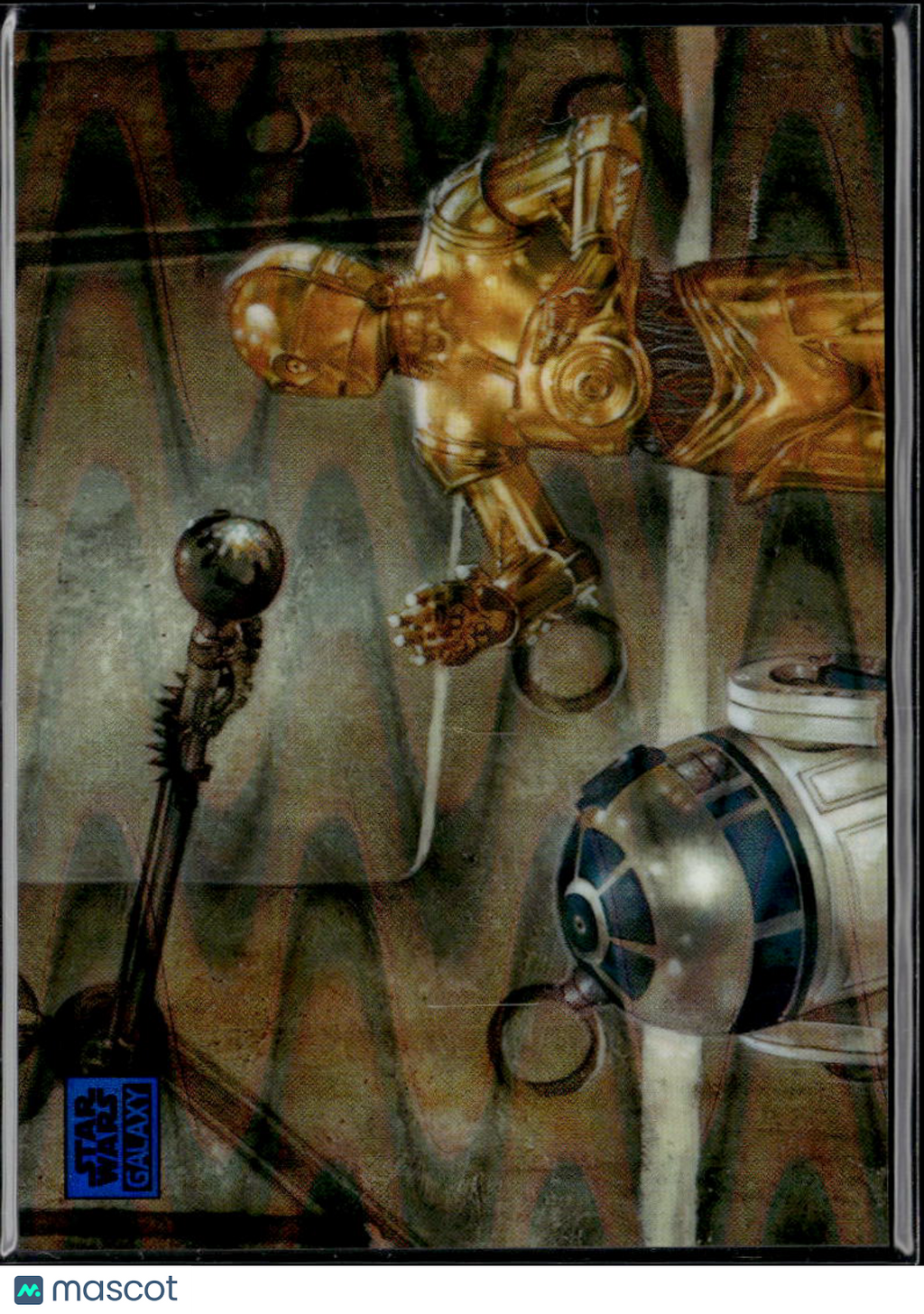 I Don't Think They're Going to let Uus In 2021 Topps Star Wars Galaxy Blue /175