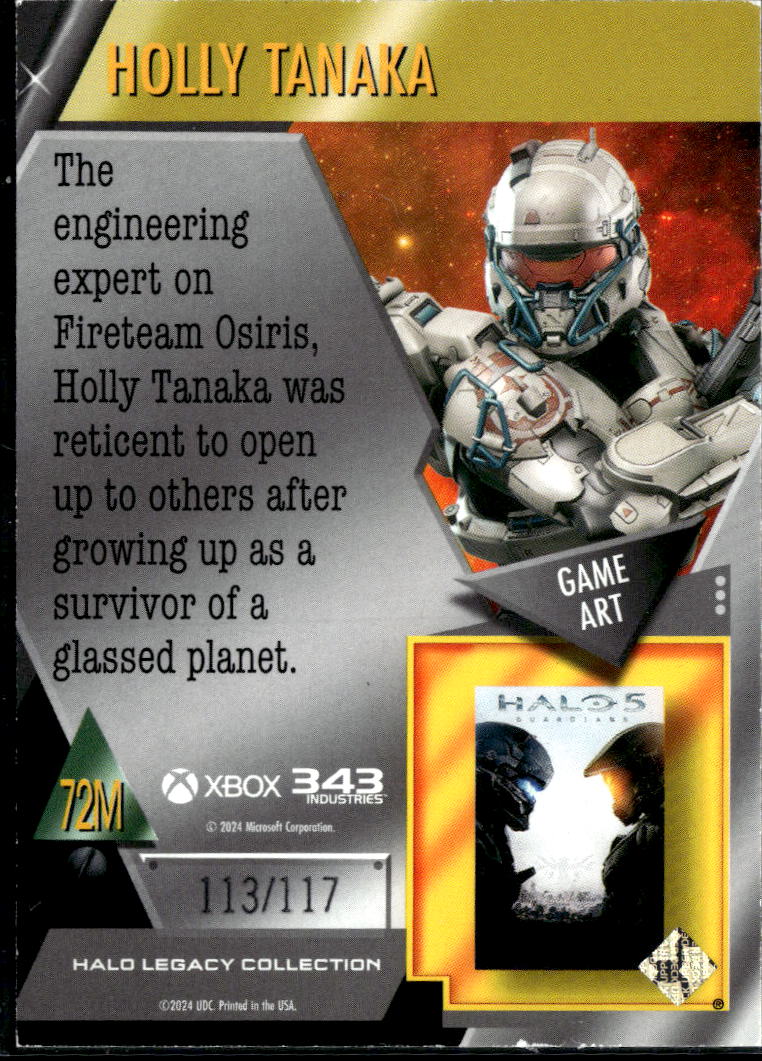 2024 Upper Deck Halo Legacy Collection Metal Universe 113/117 #72M