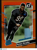 Myles Murphy 2023 Donruss Orange Jersey Number RC 13/99 Cincinnati Bengals