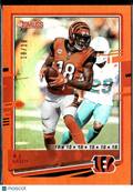A.J. Green 2020 Donruss Orange Jersey Number 18/18 Cincinnati Bengals